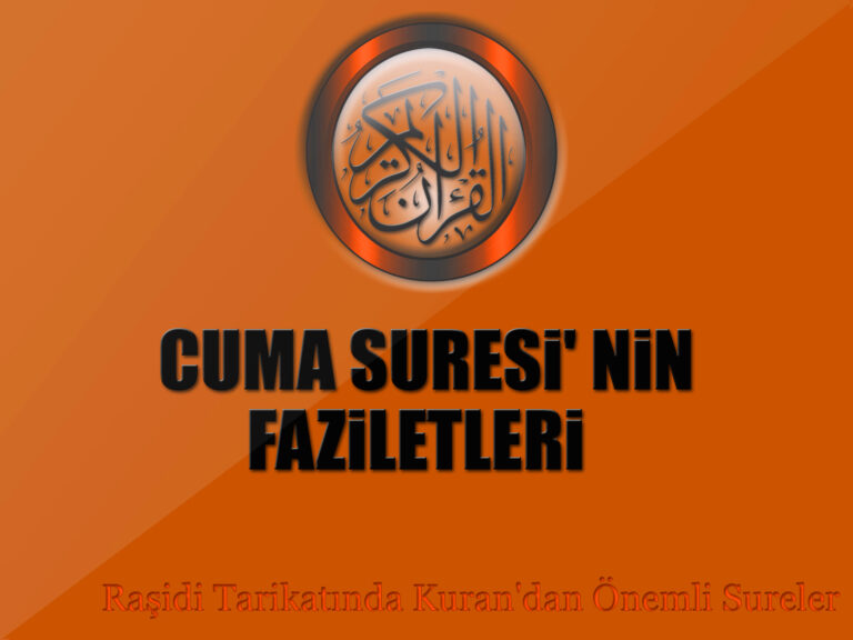 Cuma Suresinin Faydaları ve Faziletleri Nelerdir