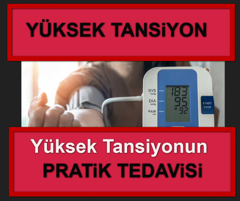 Yüksek Tansiyonun Pratik Tedavisi
