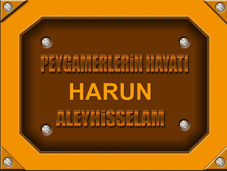 Hz Harun Aleyhisselam
