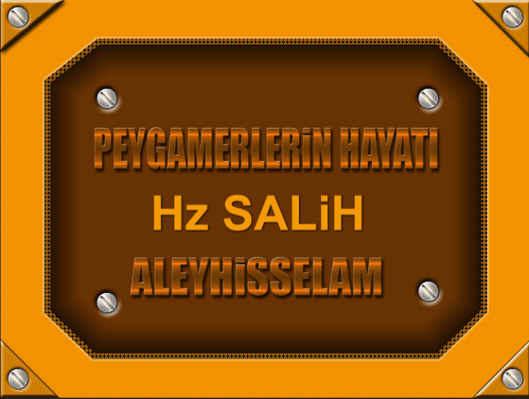 Hz Salih Aleyhisselam