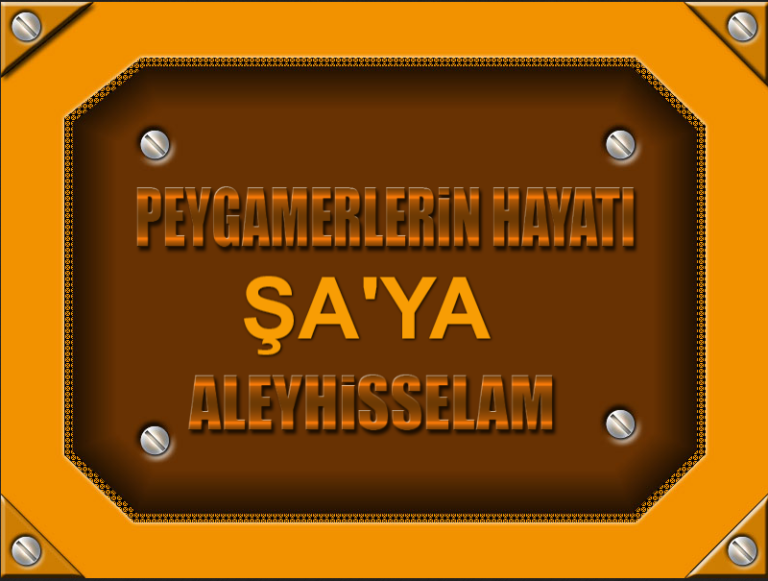 Hz Şa'ya Aleyhisselam