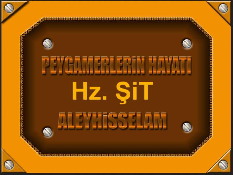 Hz Şit Aleyhisselam