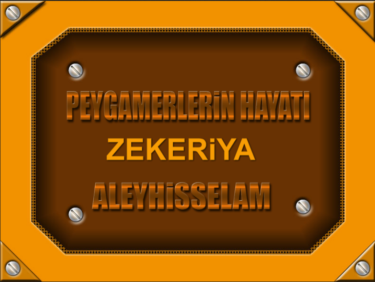 Hz Zekeriya Aleyhisselam