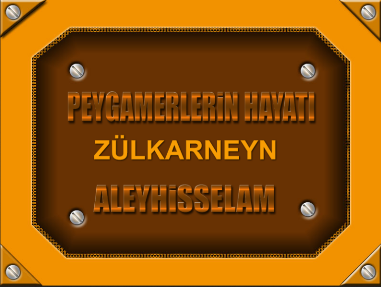 Hz Zülkarneyn Aleyhisselam