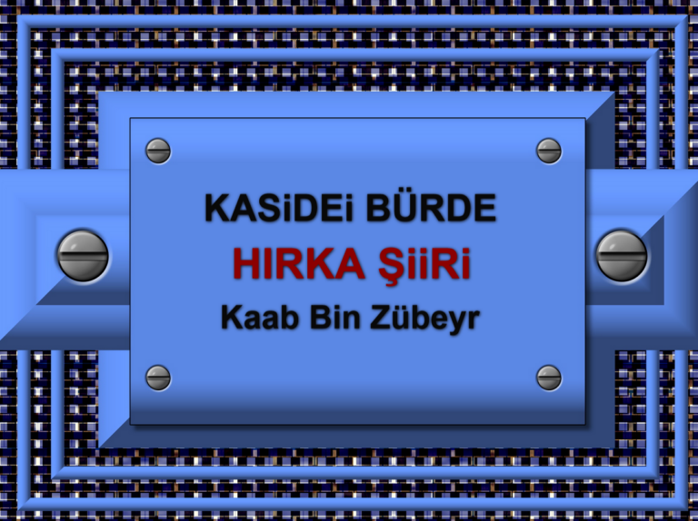 Kasidei Bürde