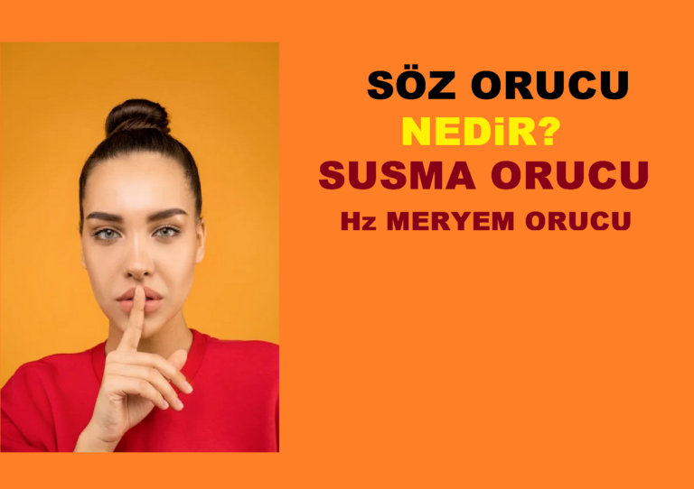 Söz Orucu Nedir
