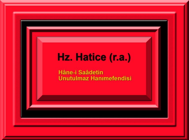 Hz Hatice