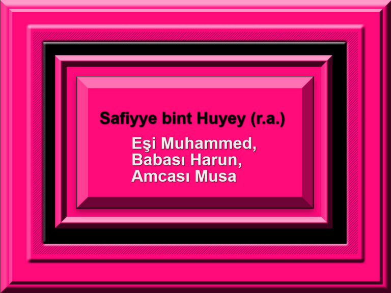 Safiyye bint Huyey