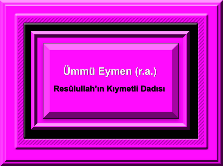 Ümmü Eymen