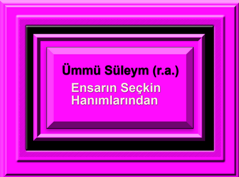 Ümmü Süleym