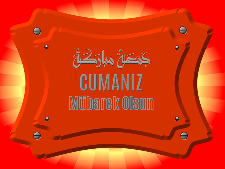 Cumanız Mübarek Olsun