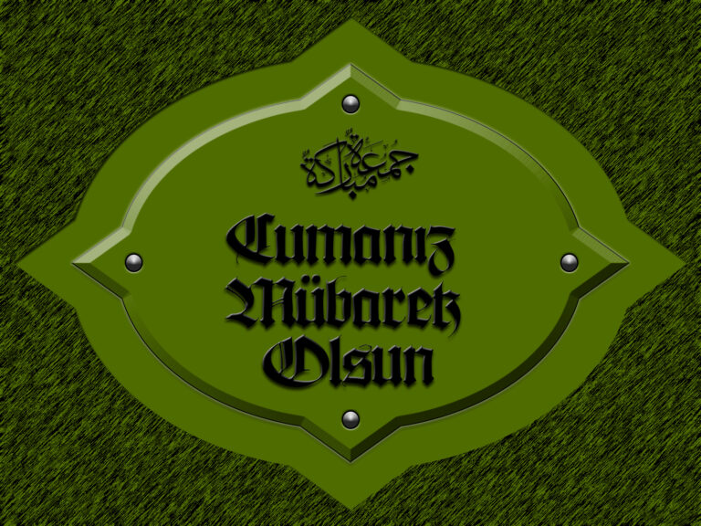 Cumanız Mübarek Olsun