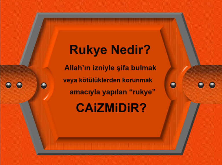 Rukye Nedir Allah’ın izniyle şifa bulmak veya kötülüklerden korunmak amacıyla yapılan rukye câiz midir