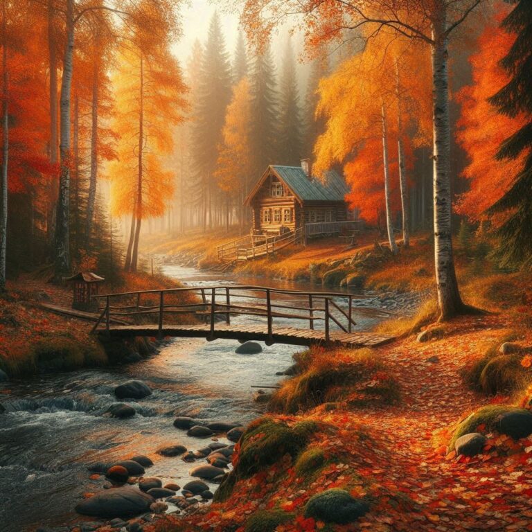 Sonbahar Manzarası Resimleri