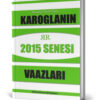 Rasit Tuncanın 2015 Senesinde Yaptığı Tasavvufi Vaazlar Kitabı