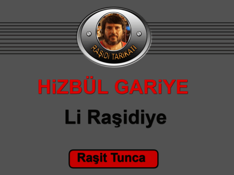 Hizbül Gariye Li Raşidiye