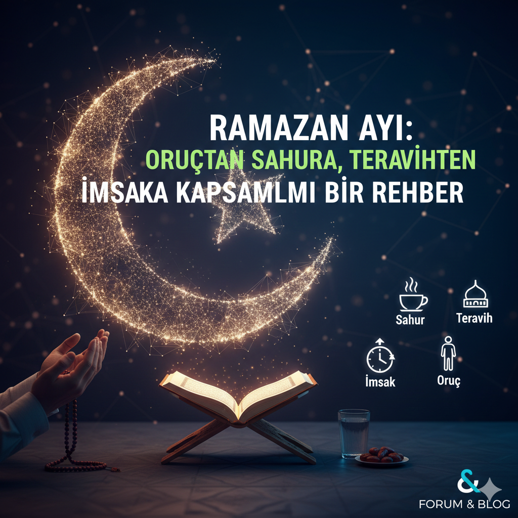 Ramazan Ayı: Oruçtan Sahura, Teravihten İmsaka Kapsamlı Bir Rehber